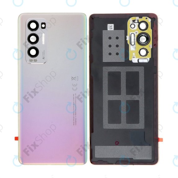 Oppo Find X3 Neo - Bateriový Kryt Komplet (Galactic Silver)