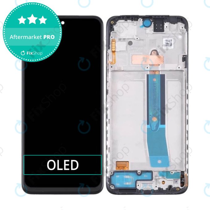 Xiaomi Redmi Note 11 - LCD Displej + Dotykové Sklo + Rám (Graphite Grey) OLED