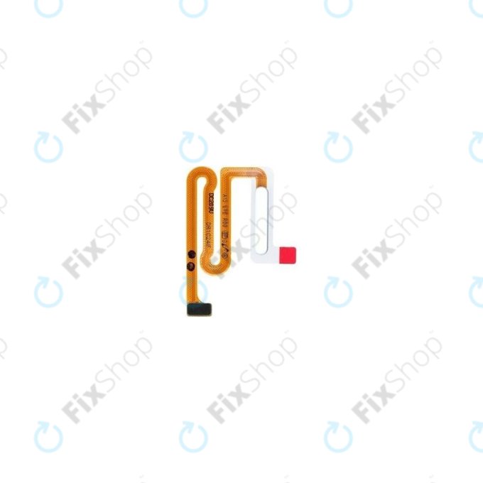 Samsung Galaxy A13 A135F - Senzor Otisku Prsta + Flex Kabel (White) - GH96-15035D Genuine Service Pack