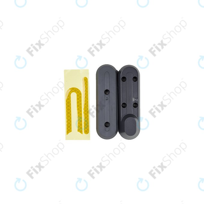 Xiaomi Mi Electric Scooter 1S, Essential, Pro, Pro 2 - Dekorativní Krytka Přední Vidlice s Reflexní Nálepkou (2ks)