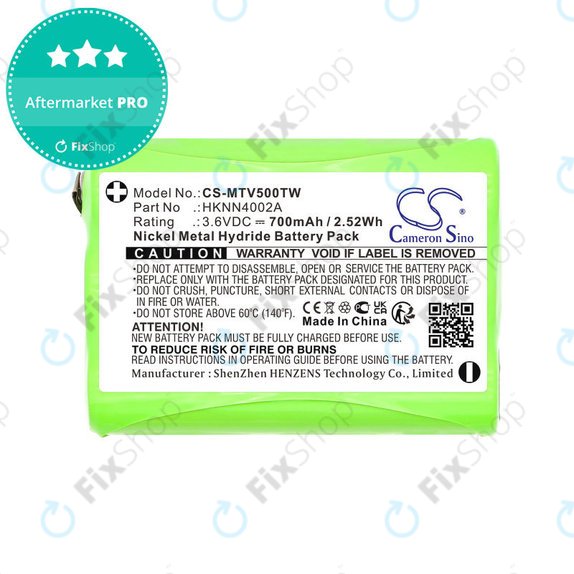 Baterie pro Motorola Talkabout T280, T200, T82, T82 Extreme, 700mAh, Ni-MH, 3.6V, HKNN4002A, HQ