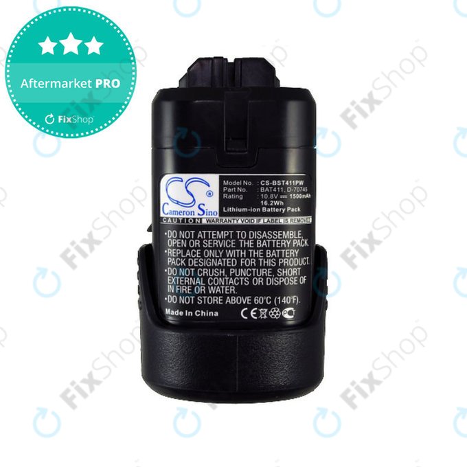 Baterie pro Bosch GOP 10.8V, 1500mAh, Li-Ion, 10.8V, BAT411, BAT413, HQ