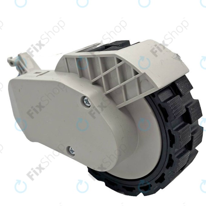Kolo s motorem, Pravé, Bílé pro Xiaomi Dreame Bot L10, L10s, L20, X30, X40, Mova E30, S10 Plus, Mi Robot Vacuum X10 Plus, X20 Plus, S10+
