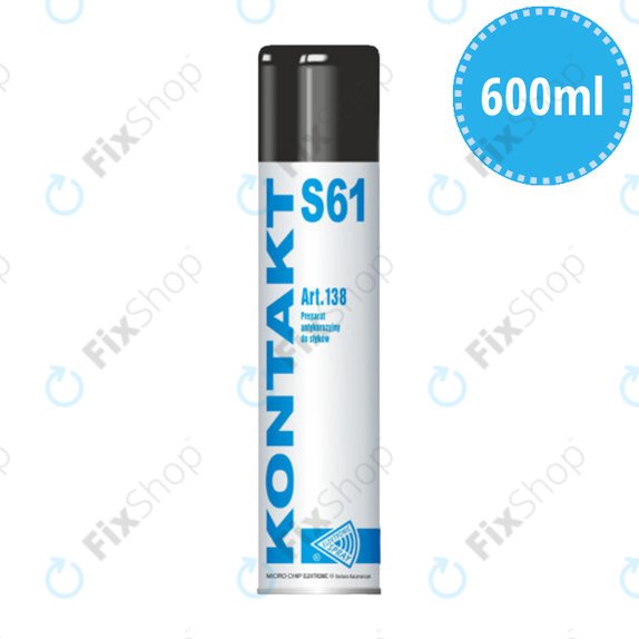 Kontakt S61 - Antikorozní Čistící Sprej na Kontakty - 600ml