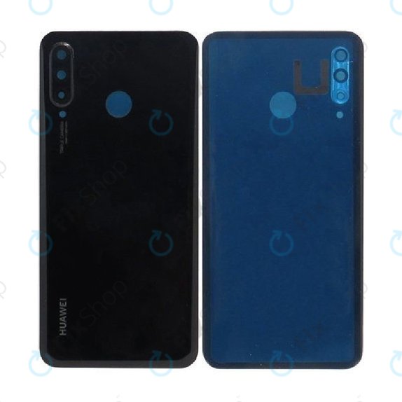 Bateriový Kryt Komplet pro Huawei P30 Lite, Midnight Black