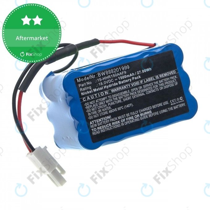 Philips PowerPro Uno - Baterie 15-HHR150AAF9 Ni-MH 18.0V 1500mAh