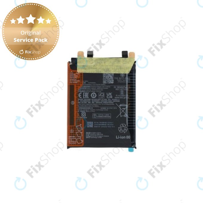 Xiaomi 12T, 12T Pro - Baterie BM5J 5000mAh - 001652GMD1A000, 46020000CW1G Genuine Service Pack
