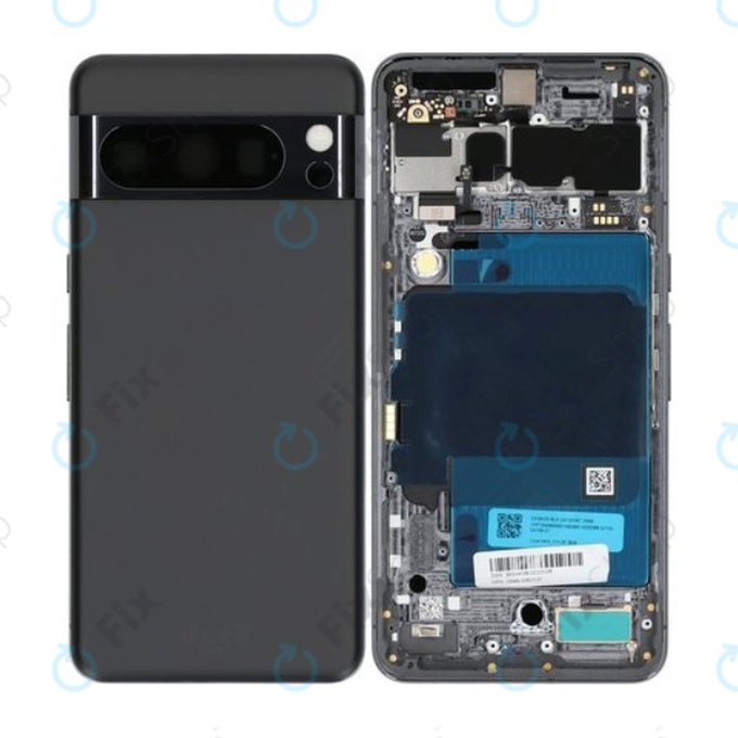 Google Pixel 8 Pro - Bateriový Kryt Komplet (Obsidian)