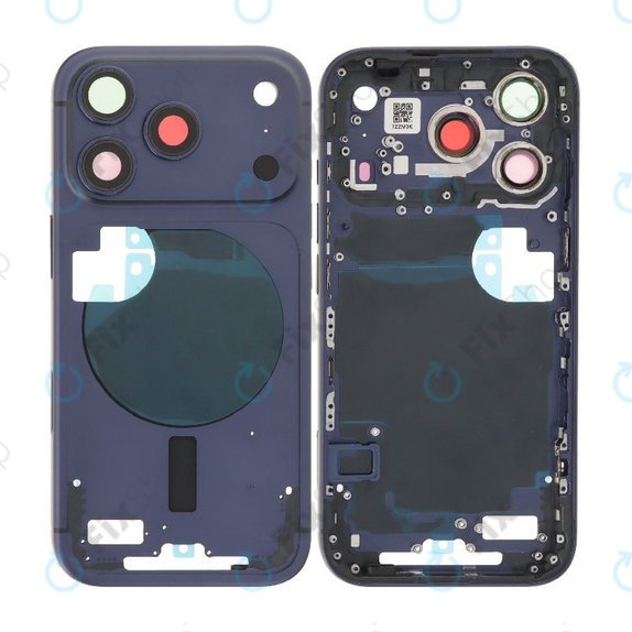 Zadní Housing pro iPhone 17 Pro, Dark Blue