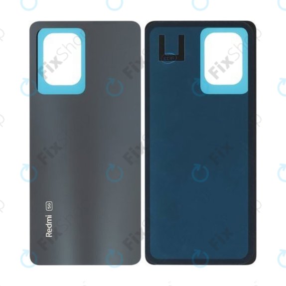 Xiaomi Redmi Note 12 Pro 5G - Bateriový Kryt (Midnight Black) - 5600290M1600 Genuine Service Pack
