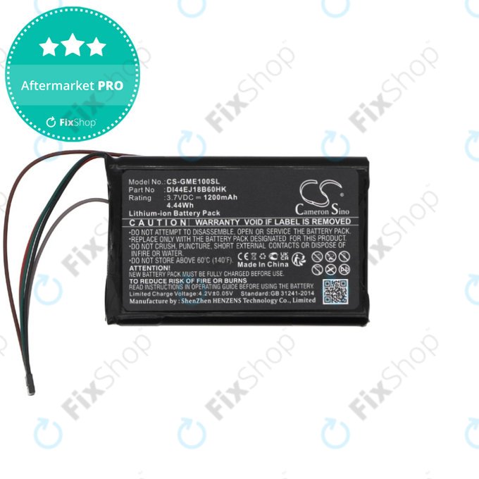Baterie pro Garmin Edge 1000, Explore, 1200mAh, Li-ion, 3.7V, DI44EJ18B60HK, HQ
