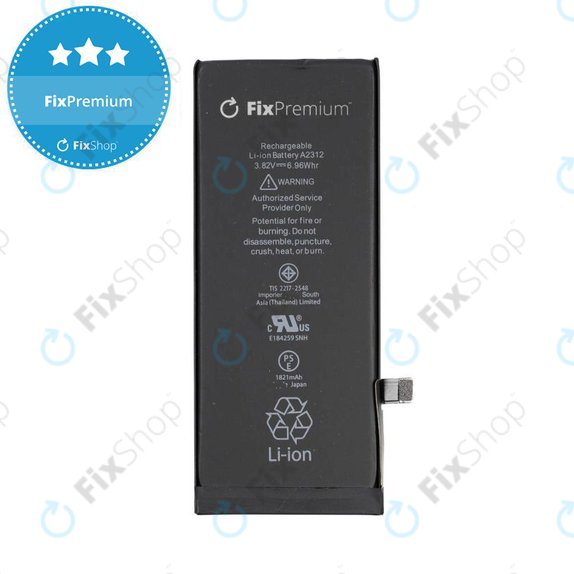 Baterie pro iPhone SE (2nd Gen 2020), 1821mAh, FixPremium