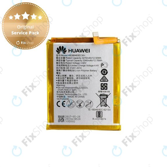 Huawei Honor 6X (BLN-L21) - Baterie HB386483ECW 3340mAh - 24022033 Genuine Service Pack