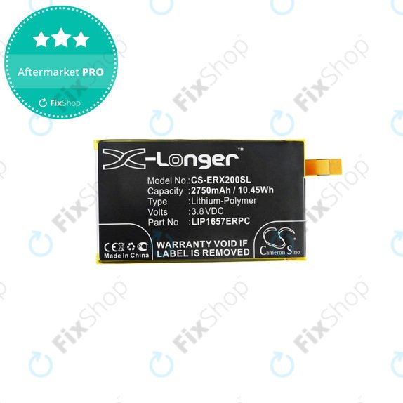 Baterie pro Sony Xperia XZ2 Compact, 2750mAh, Li-Pol, 3.8 V, LIP1657ERPC, HQ