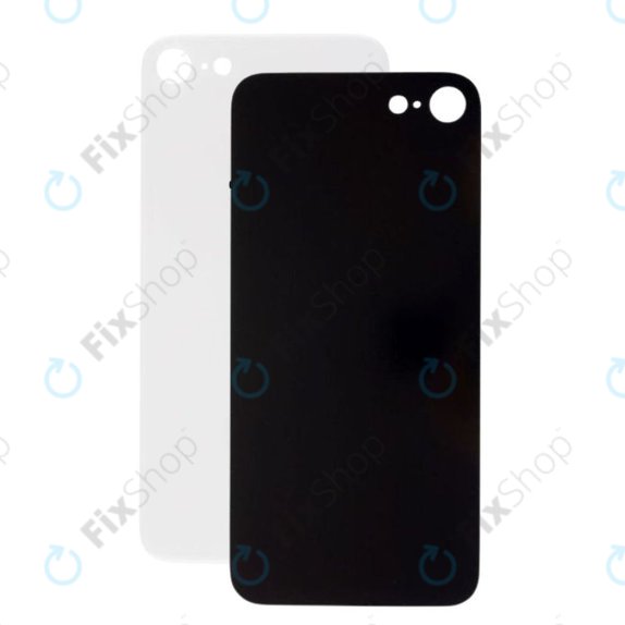 Apple iPhone 8 - Sklo Zadního Housingu (Silver)
