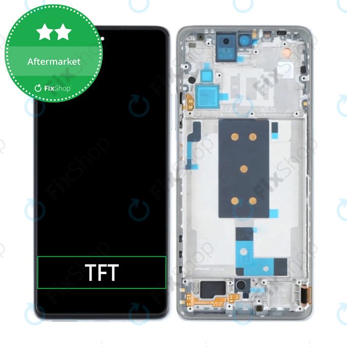 Xiaomi 11T, 11T Pro - LCD Displej + Dotykové Sklo + Rám (Celestial Blue) TFT
