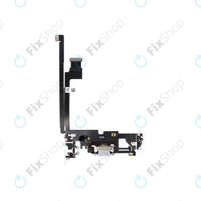 Apple iPhone 12 Pro Max - Nabíjecí Konektor + Flex Kabel (Silver)