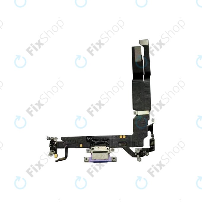 Apple iPhone 17 - Nabíjecí Konektor + Flex Kabel (Lavender)
