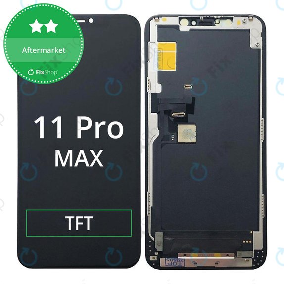 Displej In-Cell HD+ pro iPhone 11 Pro Max, Dotykové sklo s rámem