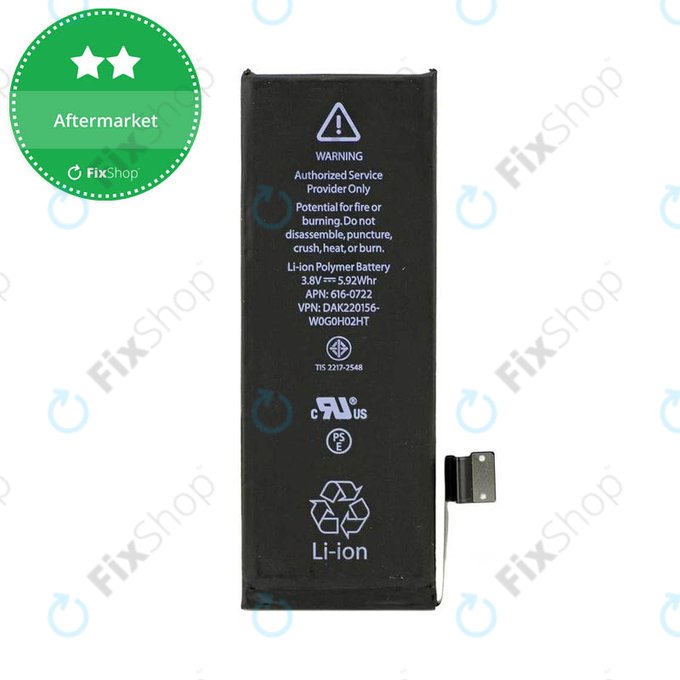 Baterie pro iPhone 5S, 1560mAh