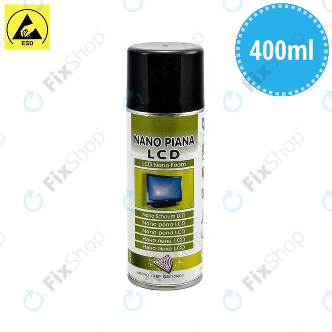 Micro Chip Electronic - Čistící Antistatická Nano Pěna na LCD (400ml)