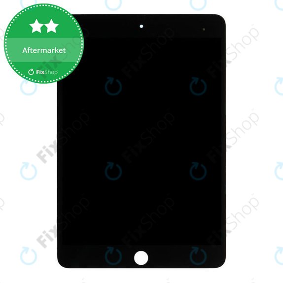 LCD Displej pro iPad Mini 4, Black, Dotykové sklo bez rámu