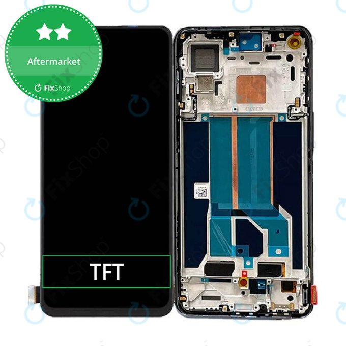OnePlus Nord 2 5G - LCD Displej + Dotykové Sklo + Rám (Gray Sierra) TFT