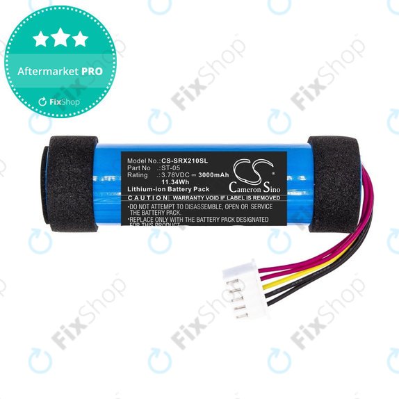 Baterie pro Sony SRS-XB21, 3000mAh, Li-Ion, 3.78V, ST-05, HQ