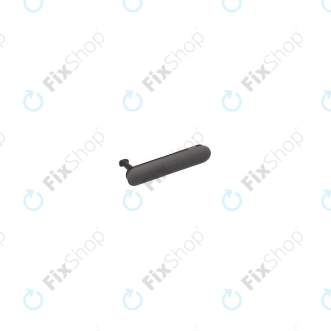 Sony Xperia Z3 D6603 - Krytka Nabíjecího Konektoru (Black) - 1282-1777 Genuine Service Pack