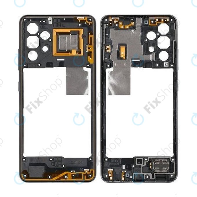 Samsung Galaxy A32 4G A325F - Střední Rám (Awesome Black) - GH97-26181A Genuine Service Pack