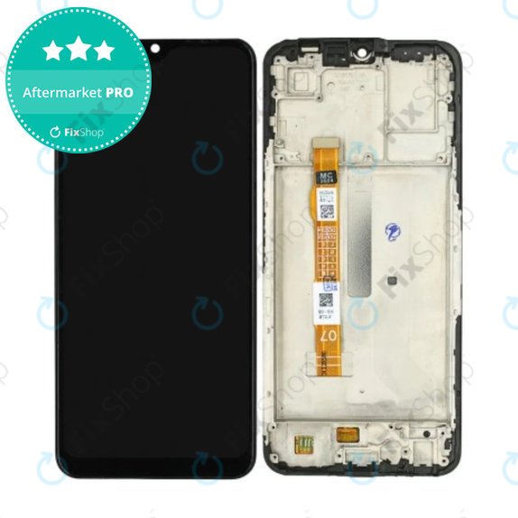 Vivo Y55 - LCD Displej + Dotykové Sklo + Rám (Starlight Black) OLED