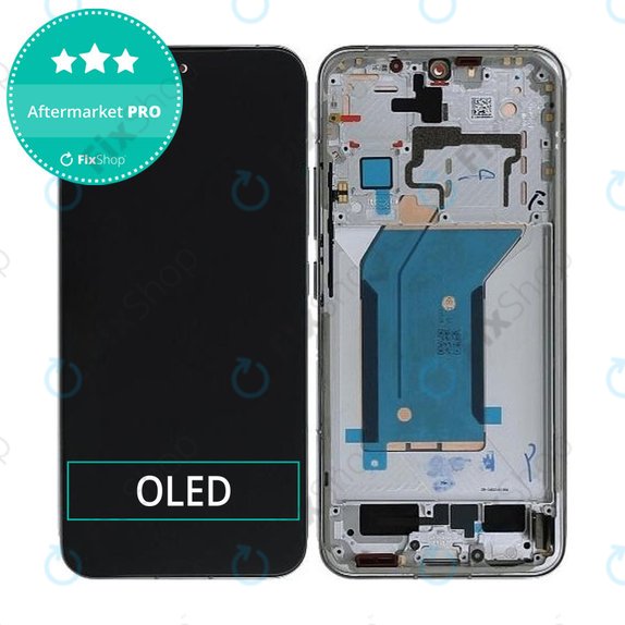 Xiaomi 14 23127PN0CC - LCD Displej + Dotykové Sklo + Rám (White) OLED