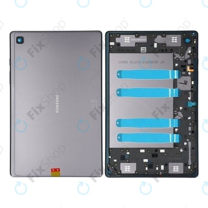Samsung Galaxy Tab A7 10.4 LTE T505 - Bateriový Kryt (Dark Gray) - GH81-19739A, GH81-22616A Genuine Service Pack