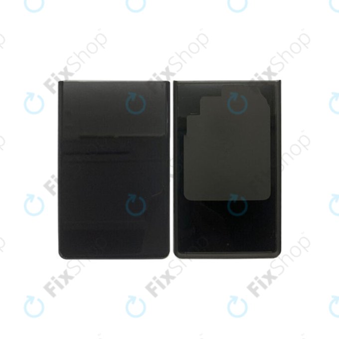 Google Pixel 7 Pro GP4BC GE2AE - Sklo Zadního Housingu (Spodní) (Obsidian)