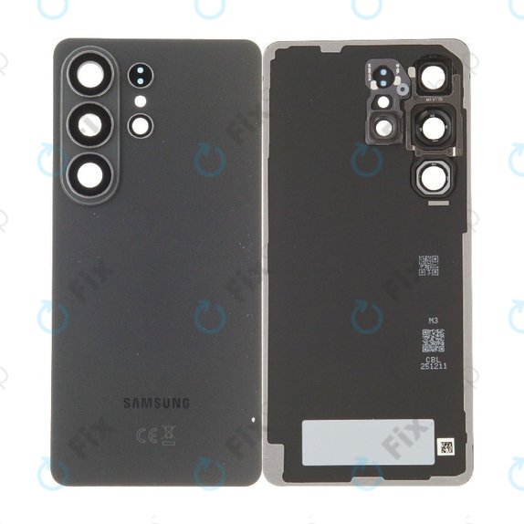 Kryt baterie pro Samsung S26 Ultra, Black, GH82-38884A, Genuine Service Pack