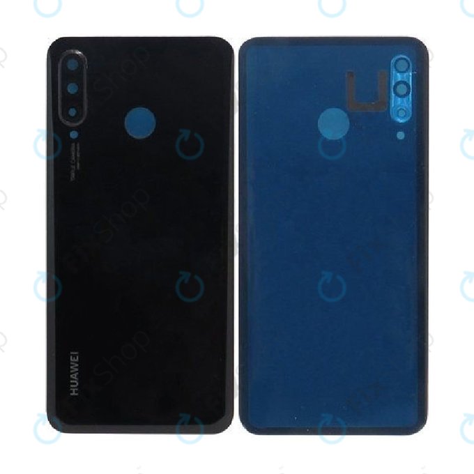 Bateriový Kryt Komplet pro Huawei P30 Lite, Midnight Black