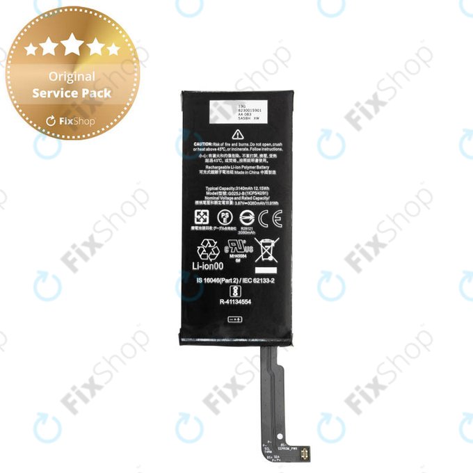 Google Pixel 4a 4G - Baterie G025J-B 3140mAh - G823-00159-01 Genuine Service Pack