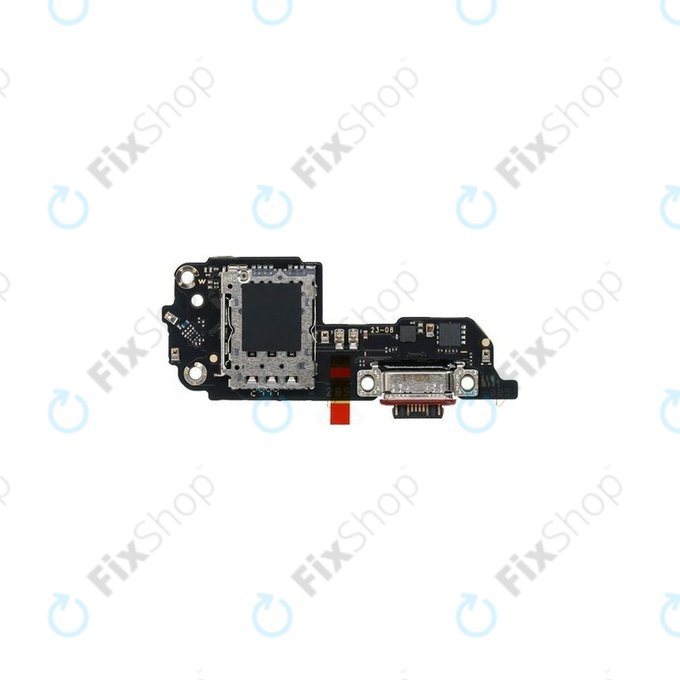 Xiaomi Redmi Note 14 Pro+ 5G  - Nabíjecí Konektor PCB Deska + SIM Čítač - 5600200O16U00 Genuine Service Pack