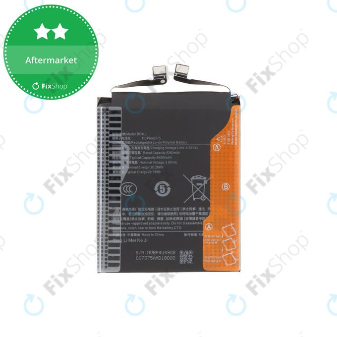 Xiaomi 15 5G - Baterie BP4U, BP4V 5400mAh