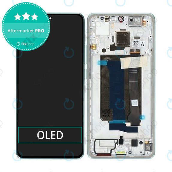 Xiaomi Poco X7 Pro - LCD Displej + Dotykové Sklo + Rám (Green) OLED