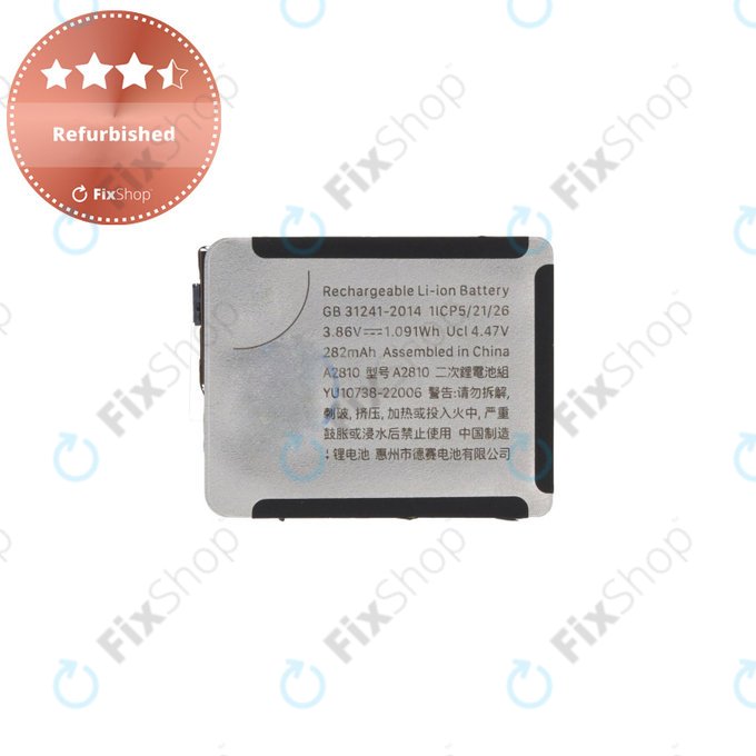 Baterie pro Apple Watch 8 41mm, 308mAh, A2810, Refurbished