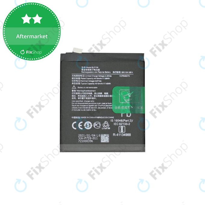 OnePlus 8 Pro - Baterie BLP759 4510mAh
