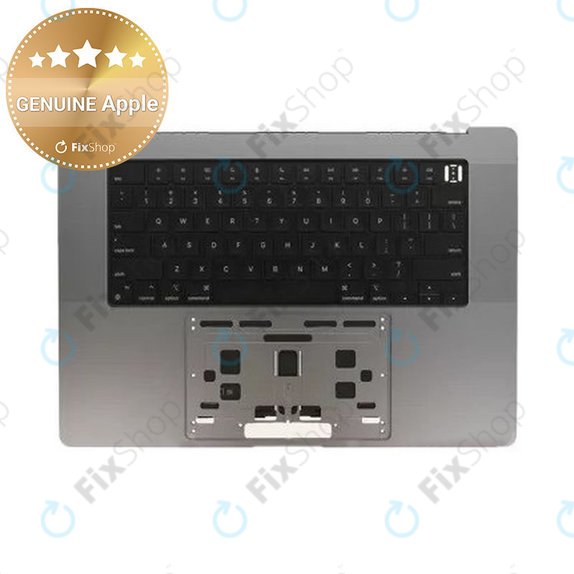 Horní rám klávesnice pro MacBook Pro 16" A2780 (2023), s klávesnicí US a baterií, Space Gray, 661-32189, Genuine Apple