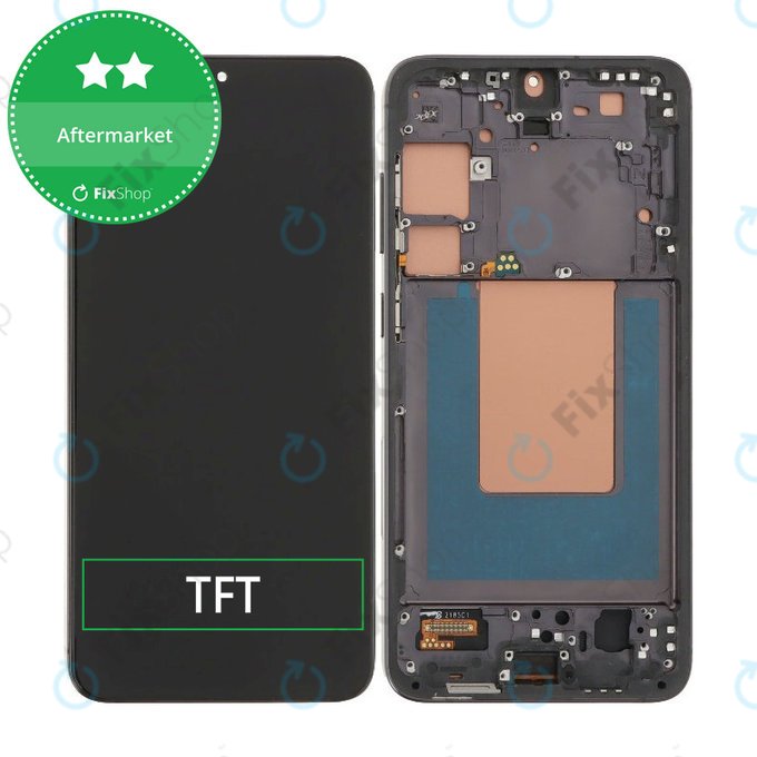 Samsung Galaxy S24 Plus S926B - LCD Displej + Dotykové Sklo + Rám (Onyx Black) TFT