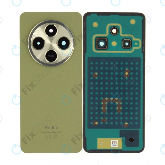 Kryt baterie pro Xiaomi Redmi 14C 4G, Sage Green, 5600030C3NA00, Genuine Service Pack