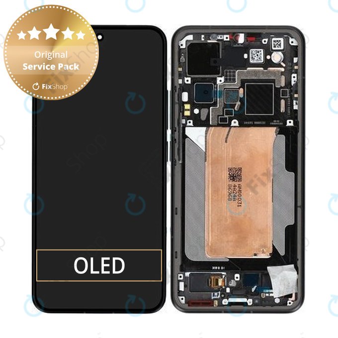 Xiaomi 15 5G - LCD Displej + Dotykové Sklo + Rám (Black) - 560061000O300 Genuine Service Pack
