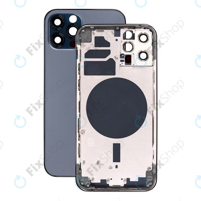 Apple iPhone 12 Pro - Zadný Housing (Blue)