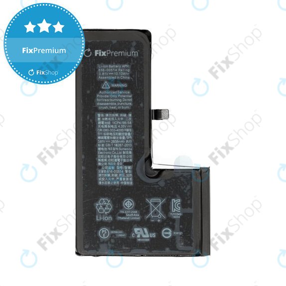 Baterie pro iPhone XS, 2658mAh, FixPremium