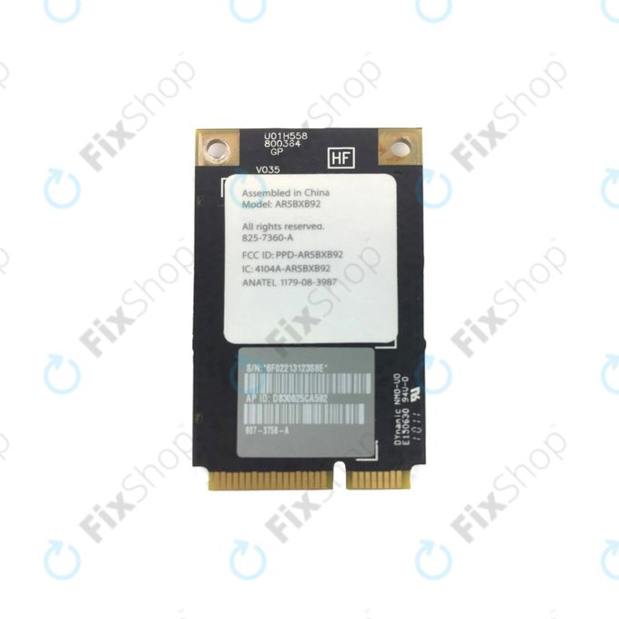 Apple iMac 21.5" A1311 (Late 2009 - Mid 2010), iMac 27" A1312 (Late 2009 - Mid 2010) - Airport Karta Bezdrátové Sítě AR5BXB92