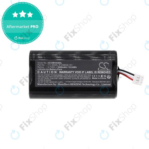 Baterie pro Sonos Roam, 5200mAh, Li-Ion, 3.7V, 111-00005, HQ